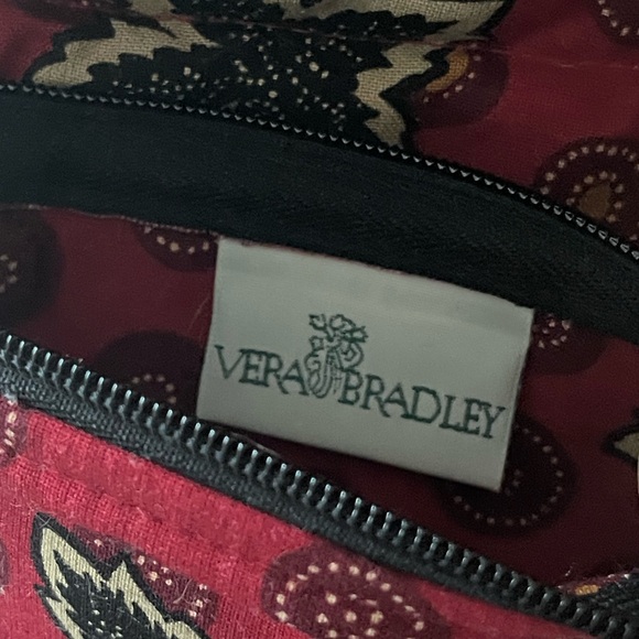 Vera Bradley - TriFold clutch - vintage clutch wallet crossbody - Picture 4 of 5